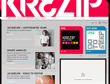 Tablet Screenshot of krezip.nl